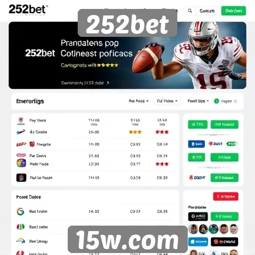 Apostas esportivas populares no site 252bet